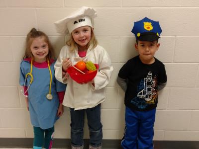 Future community helpers in training!